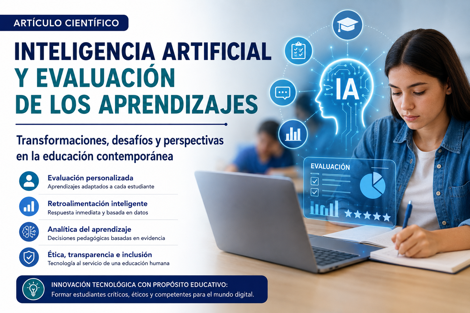 Inteligencia artificial y evaluación de los aprendizajes: transformaciones, desafíos y perspectivas en la educación contemporánea